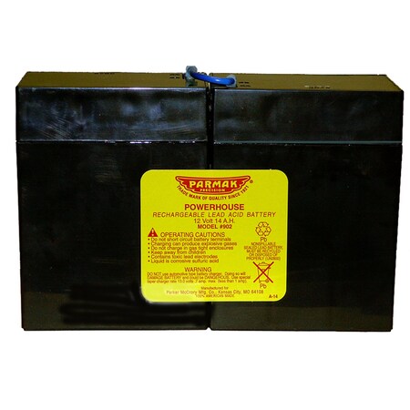 Parmak 12 V Replacement Battery Black 902